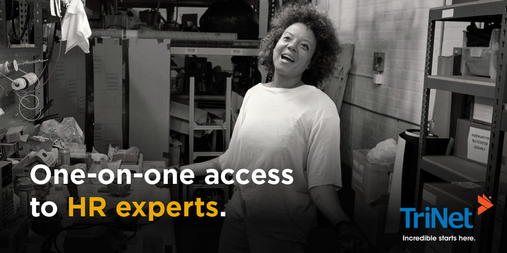 TriNet's tweet photo. The HR expertise you need, when you need it! Learn more about our innovative new service model.
https://t.co/YvLCSURBnh
#IncredibleHR #IncredibleStartsHere #HRsolutions #HR4SMBs #TriNetcustomers #YourPeopleMatter #businesssuccess #customerservice #inthistogether https://t.co/3TGl5sPeu7