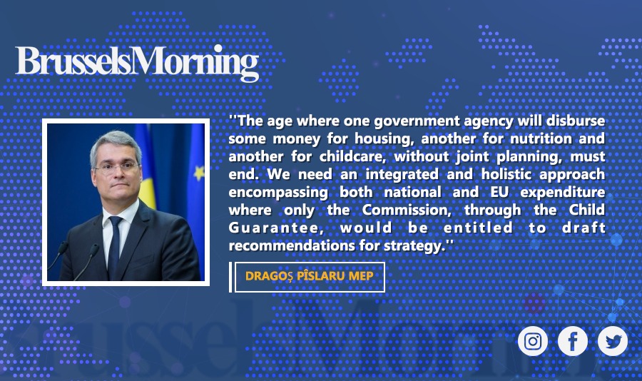 BrusselsMorning's tweet photo. Europe must do more to fight child poverty and the ‘Child Guarantee’ is the solution. By Drago Pislaru
@dragos_pislaru @RenewEurope @PLUS_Partidul @UNICEFmne #childpoverty #childguarantee #Child #Pverty #Europe
https://t.co/20FgCZKjUW https://t.co/cVn0xx91dL