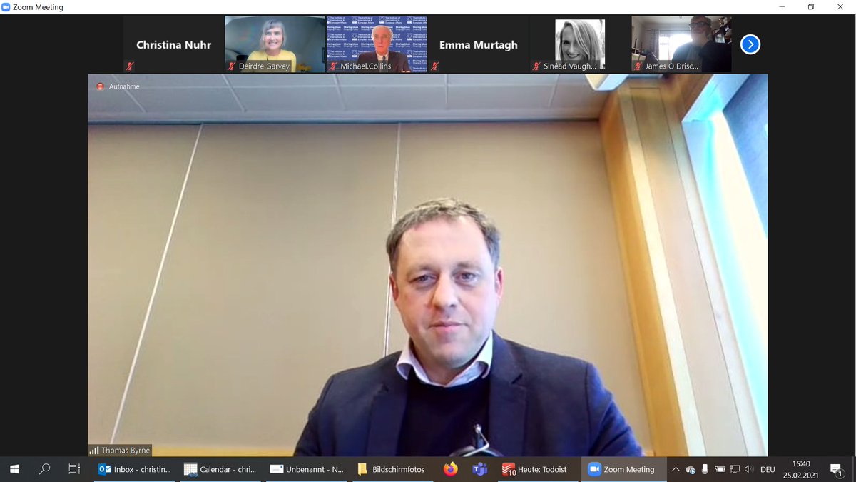 Special guest <a href="/ThomasByrneTD/">Thomas Byrne</a> opens the celebration of #EuropeForCitizens emphasizing the importance of reflecting on lessons learned saying, "Civil society in Ireland has a lot to be proud of" and congratulated all the organisations involved for their valuable contributions