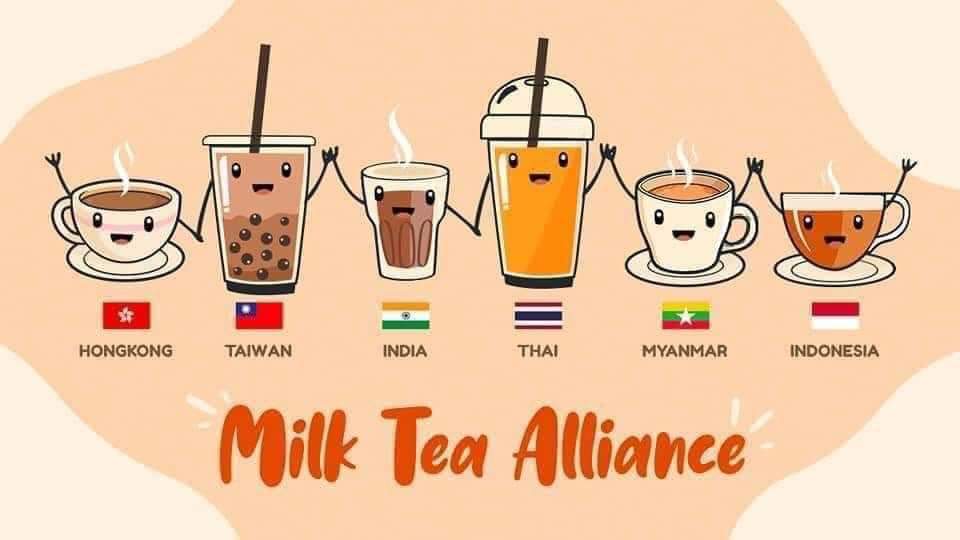 Dear ASEAN friends,
We,Myanmar people,notice that you guys are standing together with us speaking out for us for our democracy. We deeply appreciate it and let us join into the #MilkTeaAllianceForFreedom 
We All Are Brothers. We All Are Together. 
#WhatsHappeningInMyanmar