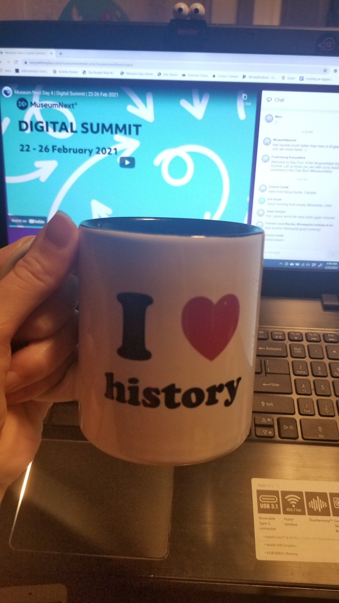 PaigingthePast's tweet photo. Ready for Day 4 of the @MuseumNext digital conference. Cheers! @YourGuruApp #MuseumNext #digitalsummit https://t.co/vXgkljjmei