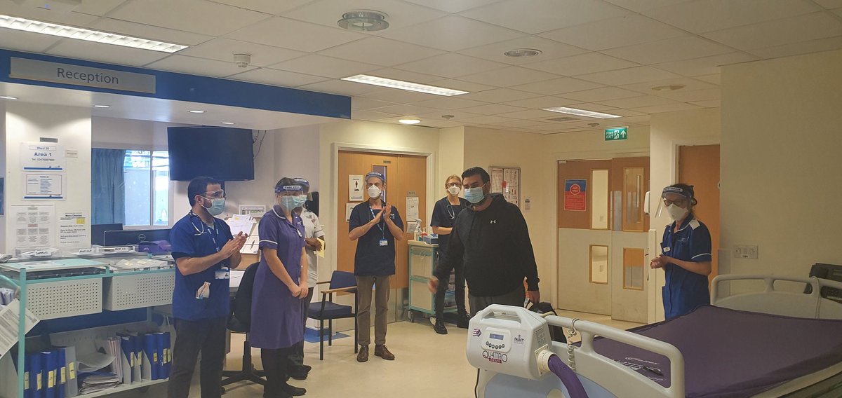 mayparsons's tweet photo. @DuranAlihan amazing recovery! He's going home today 👏🏽💪🏽 @suzanneb75 @nhsuhcw #covidrecovery #amazingjourney https://t.co/vUSQWFSs4b