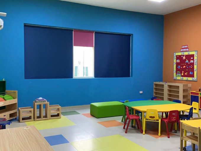 All our "classroom" blinds are made from FR fabric and all are fitted with a child safety device! call for your appointment today 01614426644 #blindtex didsbury.blindtex.com