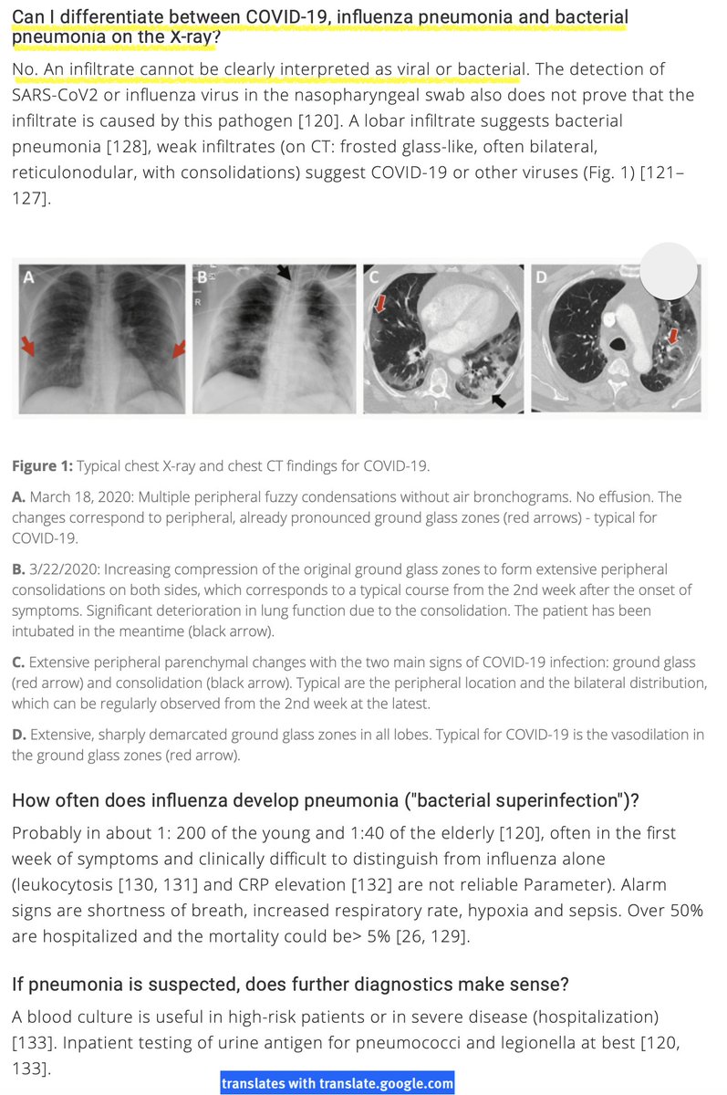 10/ Preposterous nonsense. After all, there is no clinically specific manifestation of Covid19 disease that is in any way distinguishable from influenza. But it will be the basis for countless horror stories spread by the media. https://translate.google.com/translate?sl=auto&tl=en&u=https://primary-hospital-care.ch/article/doi/phc-d.2020.10323