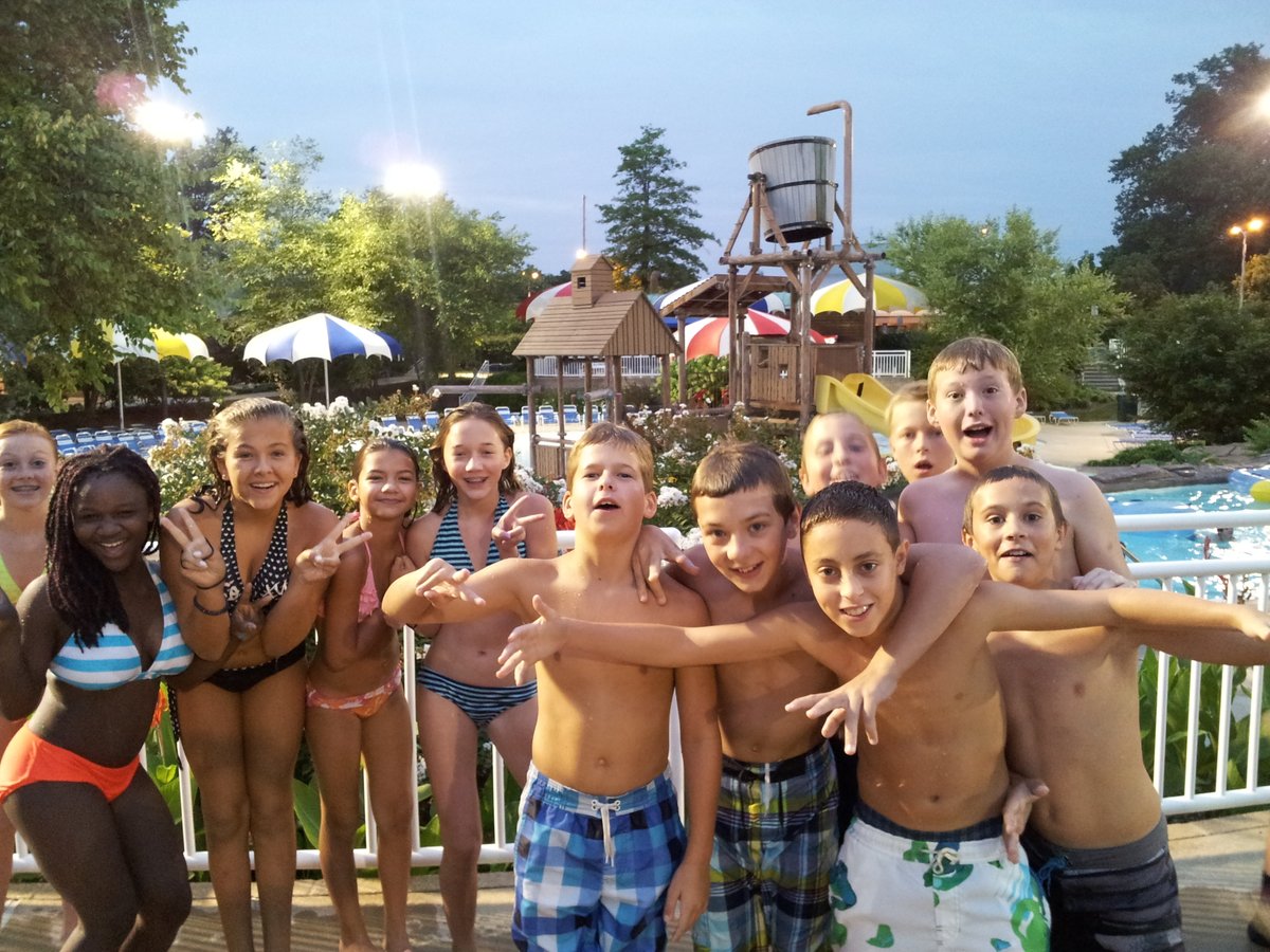 #tbt Middle School Pool Party from 2013! What song do you think the DJ was playing? We are gong to guess it's the Cups Song!!! #asummerofcommunity #wherekirkwoodplays