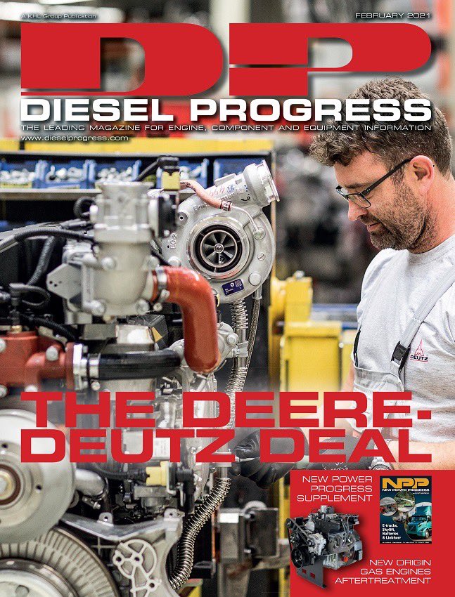 DEUTZAmericas's tweet photo. Thank you to @dieselprogress for their recent coverage of the DEUTZ and John Deere Power Systems engine collaboration. 

You'll find the story in the February 2021 edition of Diesel Progress.

#deutz #revolutionizingpower #collaborativeleadership https://t.co/avLCkzaKEI
