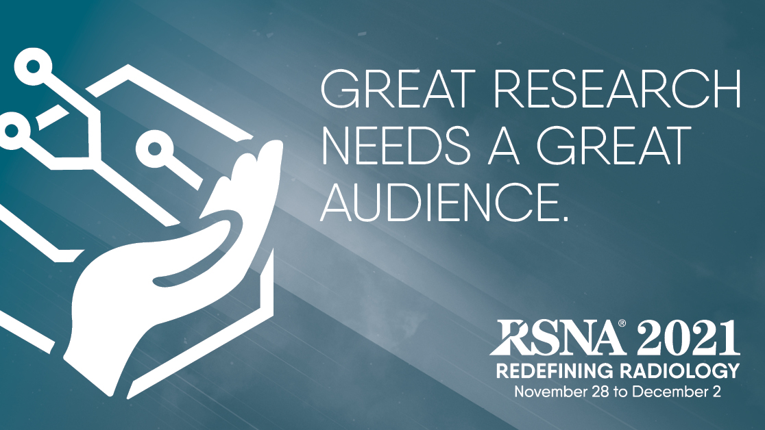#RSNA21 abstract submissions are now open! Don't miss your opportunity to share innovative research and education: RSNA.org/Abstracts