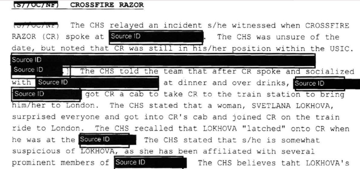 Here it is. In black and white. After four years of cover up, FBI and CIA's dirty operative's Halper lies about me seducing US National Security Advisor have finally been released to the public.