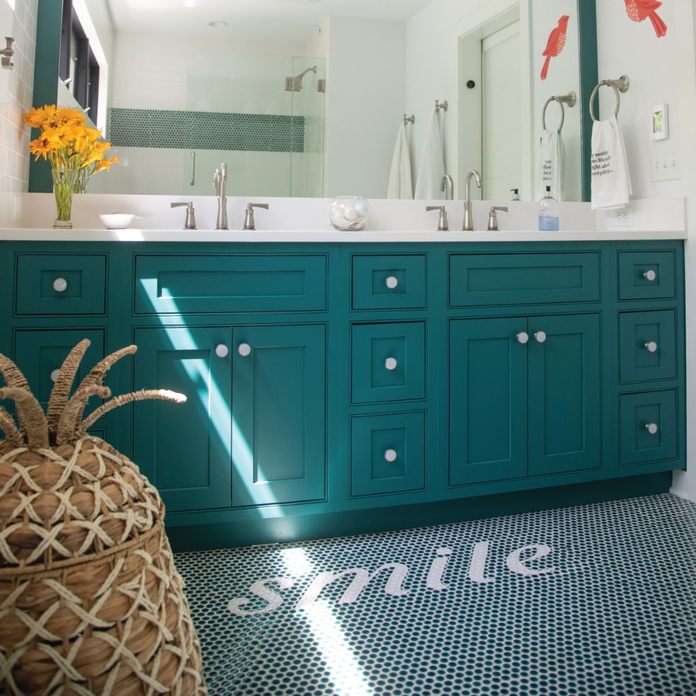For those who need a reminder . . . 
Shiloh. 
Bella Tile and Stone - Lake Geneva 
S. Photography/ Shanna Wolf 
.
.
.
#smile #smilemore #cabinetry #ShilohCabinetry #bathroom #bathroomdesign #bathroomcabinetry