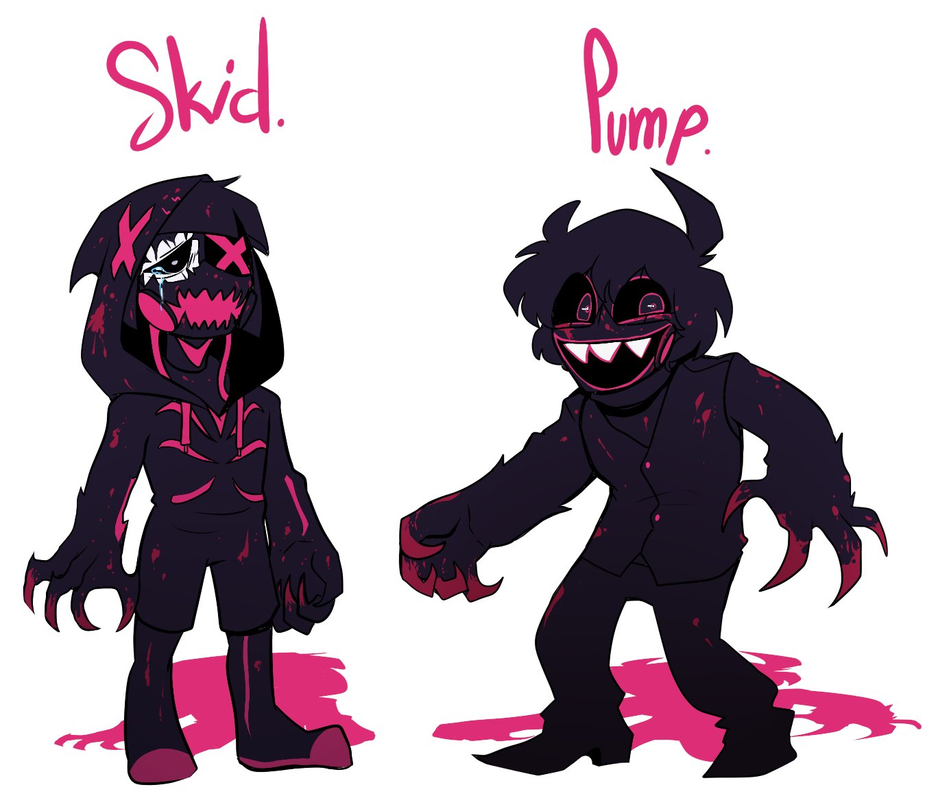 Skid And Pump Fnf By Echoflust On Deviantart - vrogue.co