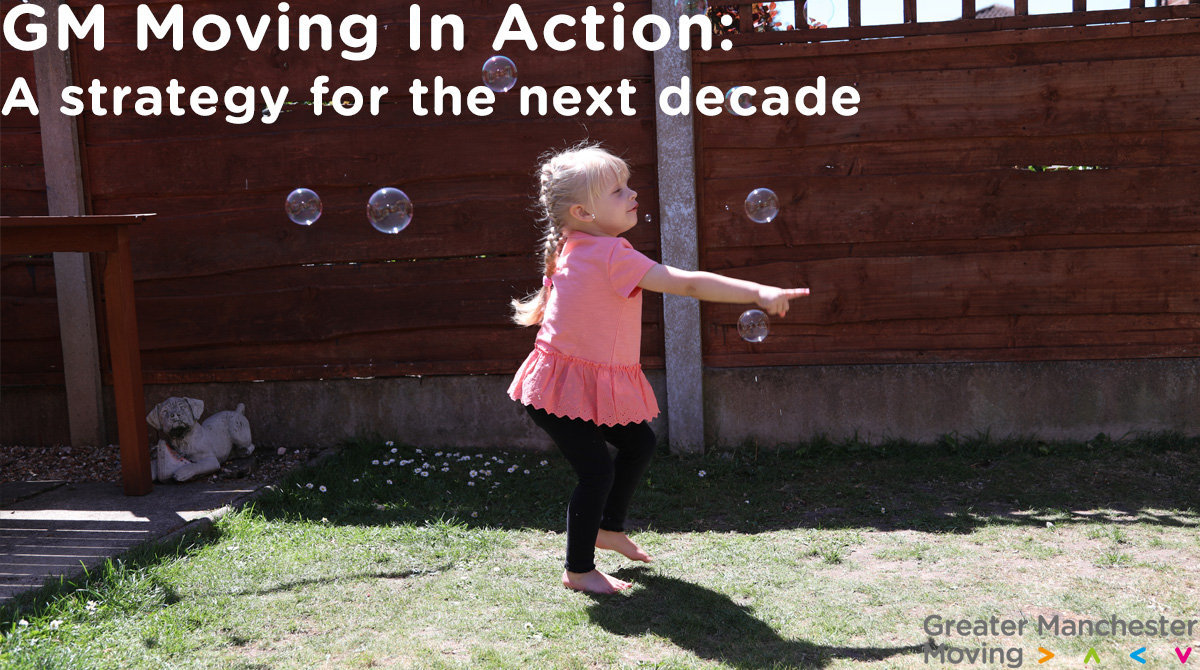 GreaterSport's tweet photo. Moving more is vital to feeling happier, stronger &amp; coping better during the pandemic &amp; beyond

Together we can ensure that everyone in #GreaterManchester benefits from moving more. Please complete our survey and help shape the next decade of #GMMoving ➡️https://t.co/yPGSPWmNUA https://t.co/iWTxsfbUMe