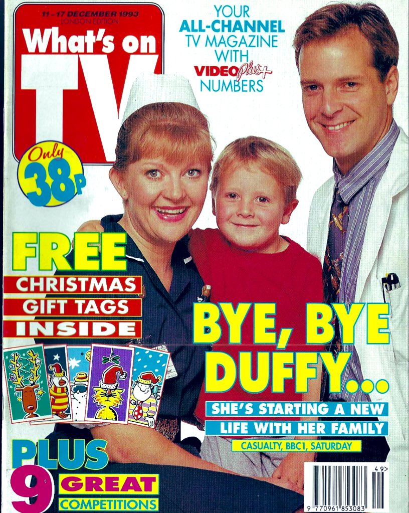 teamcathshipton's tweet photo. #throwbackthursday 
What’s on TV front cover - December 1993. Bye, Bye Duffy... https://t.co/L9dHu4ymMQ