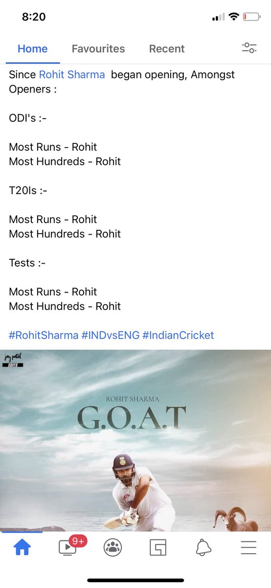 ishantdutta18's tweet photo. #INDvsENG #RohitSharma Mumbai ka raja 🔥🔥🔥🔥🤜🏻🤛congratulations all https://t.co/MMlbWwgHWm