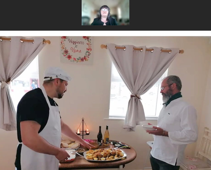 magnumlady's tweet photo. We are listening to @caseyorla in conversation with @SligoGKitchen #kuskusproject https://t.co/YoKDzs2Yuv