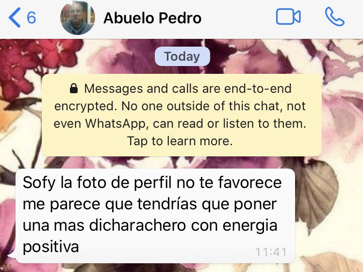 SoffiDiaz's tweet photo. Out of context Mi Abuelo https://t.co/G2IRbSDkfR