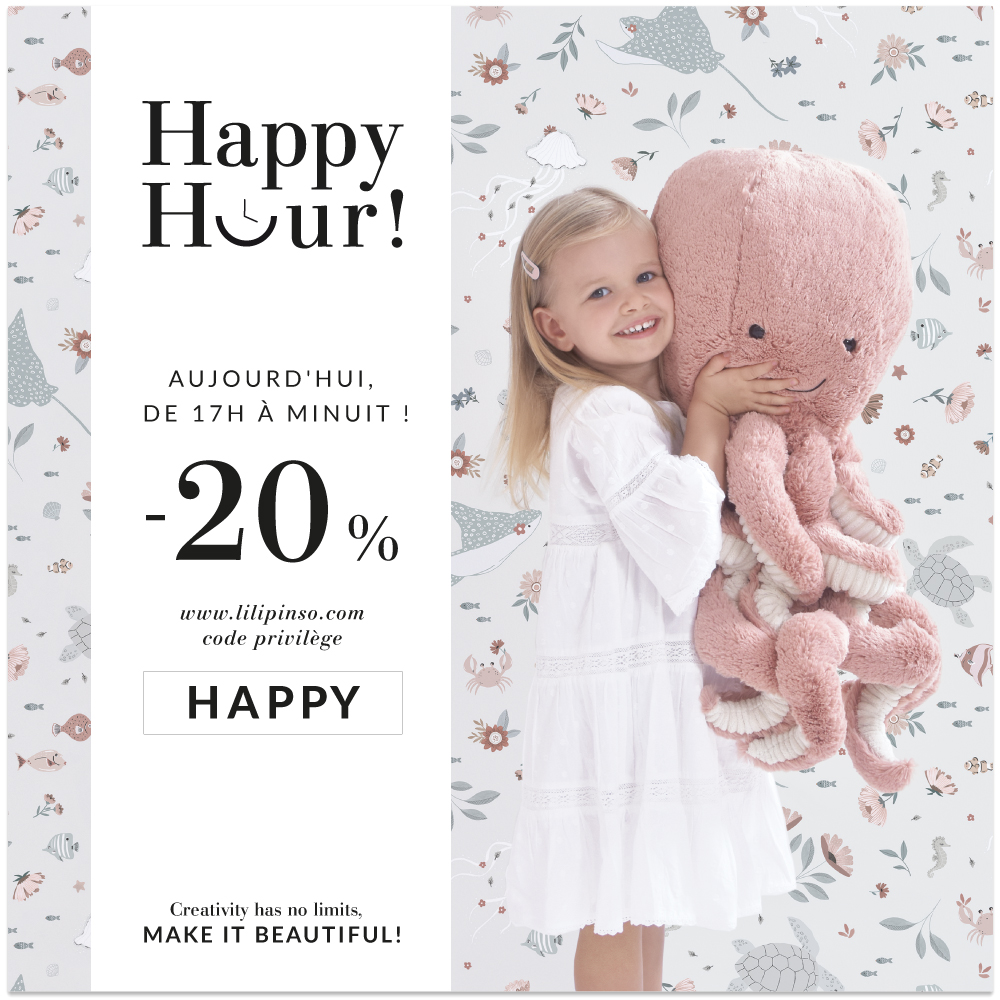 Lilipinso's tweet photo. Happy Hour 😍  -20% jusqu'à minuit ! - https://t.co/94PqbHmyxX https://t.co/SaW6gp3C3Z