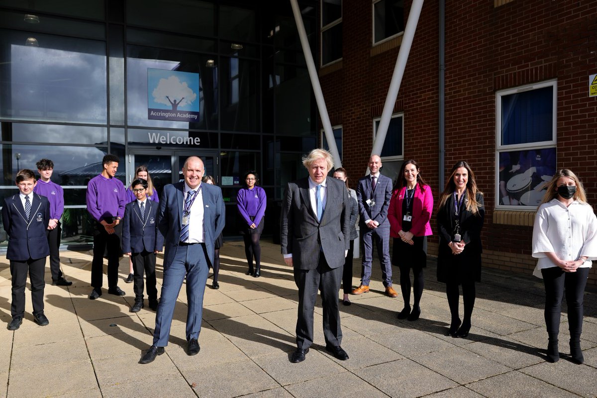 acc_academy's tweet photo. Feeling extremely proud on behalf of all the staff and students at our visit today. A day I'm sure some of our students will never forget.

Mr J Kerfoot 

#makingmemories #TEAMAA #BorisJohnson @MrKerfoot https://t.co/HpD7aSYq8k