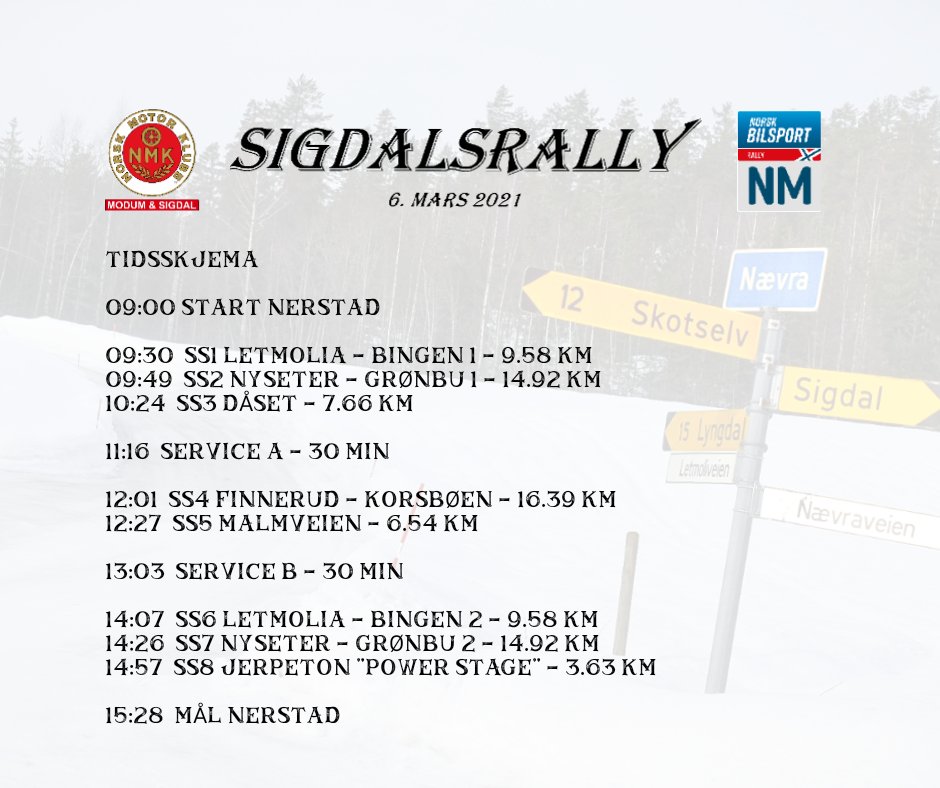 Sigdalsrally tweet media