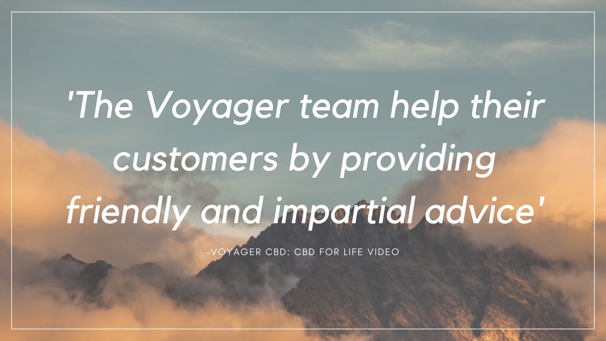 VoyagerLifeUK's tweet photo. We want our customers to feel like #CBD is right for them before they buy. While we can't offer medical advice, we're here to help you #ChooseYouπ
#wellness #CBDUK #CBDhealth https://t.co/OQAQEEXpyL