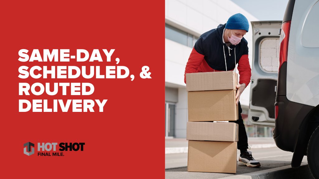 If you have regular, recurring deliveries, we can help. You set the schedule that works best for your business, and we’ll provide consistent, reliable deliveries every time.

Contact us for a quote: hotshotfinalmile.com/courier-servic…