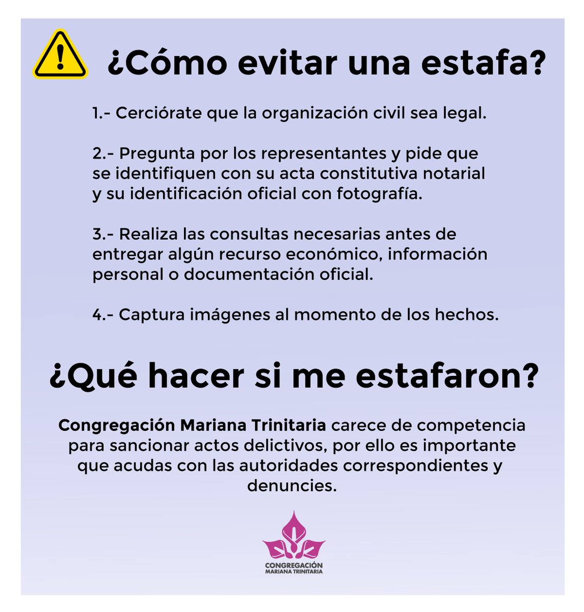 CongregacionMT's tweet photo. 𝗔𝗩𝗜𝗦𝗢 𝗜𝗠𝗣𝗢𝗥𝗧𝗔𝗡𝗧𝗘 https://t.co/L5zaT4REbR