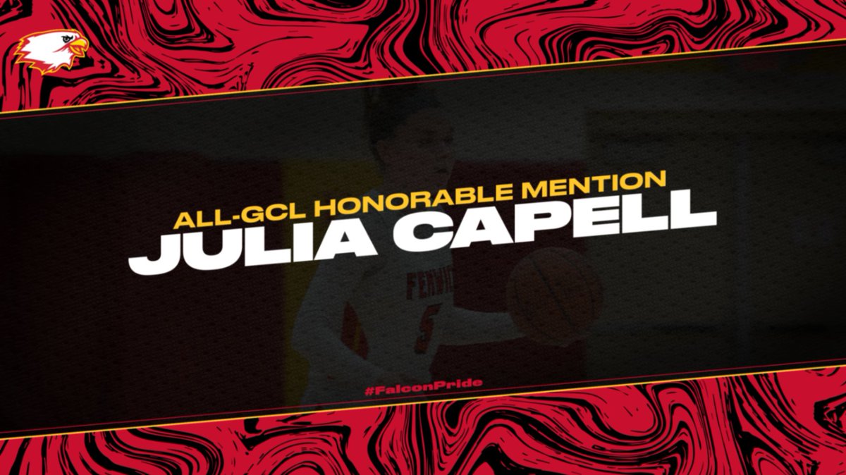 BFHSFalconsGBB's tweet photo. Congratulations to our Julia Capell for being awarded All-GCL Honorable Mention!
Well deserved!
@capell_julia @fenwicksports https://t.co/oOZcQFkmvO