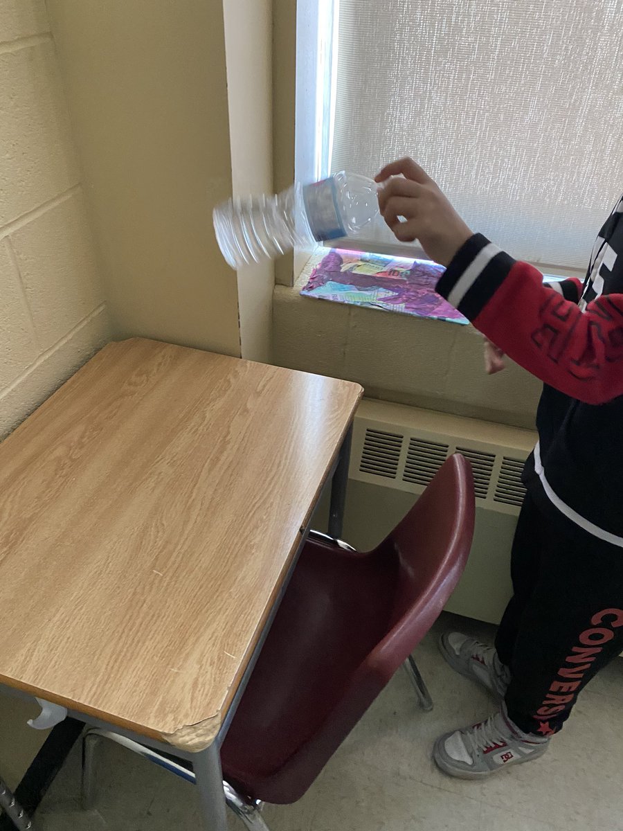 ManpreetBEd's tweet photo. Bottle flipping our way into math! #math #grade6 #mean #median #mode #range #datamanagement #linegraph #bargraph #graph #school https://t.co/MoCtb1q9FK