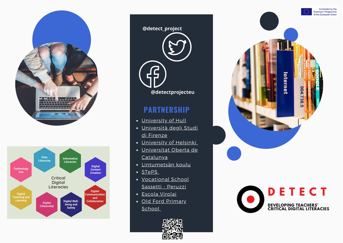 detect_project's tweet photo. The #detectproject is producing outputs related to #competencies on #digital innovation for #teachers: the results will be published soon! https://t.co/4bGReTTYCE