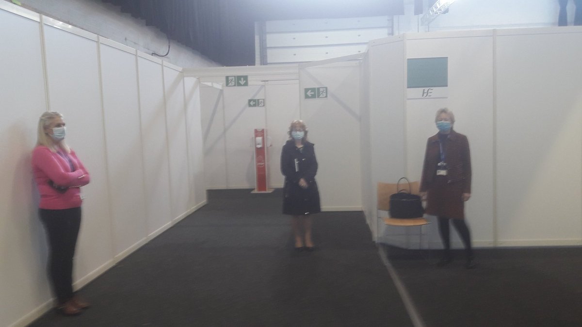 lukes_ck's tweet photo. Preparations nearing completion for vaccination centre @HubCillinHill @IEHospitalGroup @SouthEastCH @HSELive @HSEImm #COVID19Vaccine https://t.co/GepBofV21l
