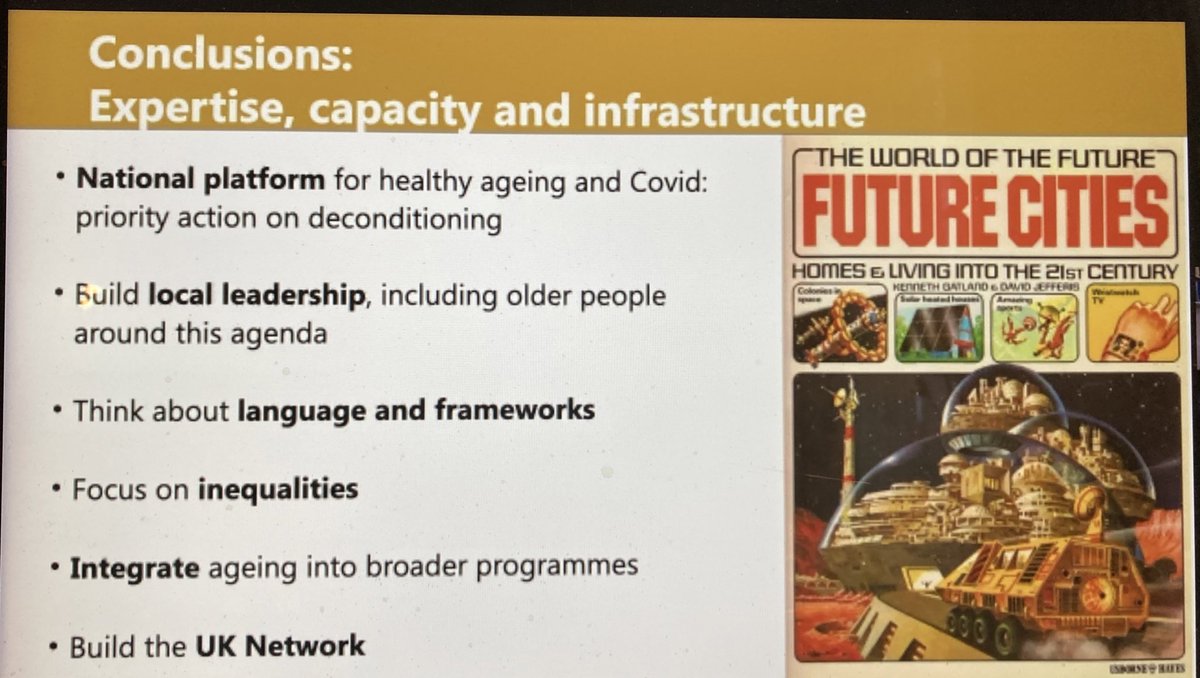 AgeingBetter's tweet photo. Interesting #AgeingBetterevents on #prevention & #healthyageing, inc from @AgefriendlyMCR
We need:
👍Leadership at all levels & joined up approach
👍Strong voices for #olderpeople (I stand ready!)
👍Local action
👍Funding, & ..
Got the ideas & evidence - now time for action! https://t.co/3xjf8y3iGc