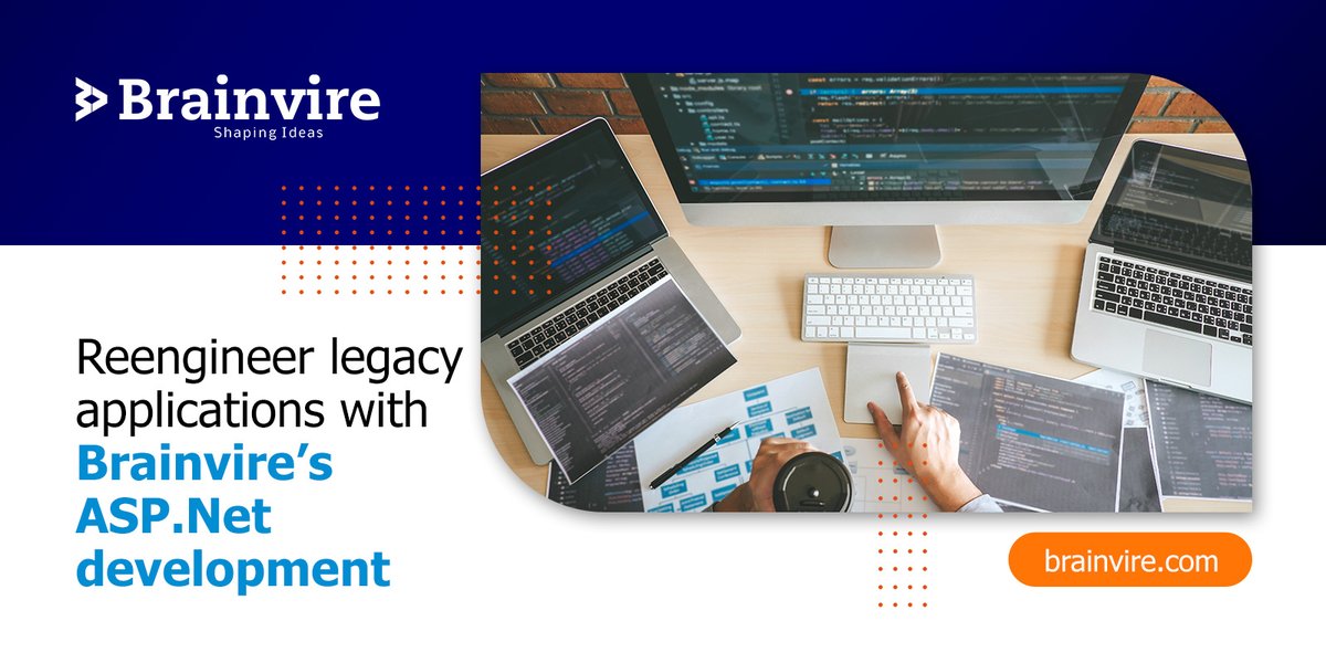 Brainvire's tweet image. We hold expertise in .NET development, MVC development, and ASP.Net Core Application development. With fast, secure, efficient, and scalable .Net apps, we implement web-based distributed systems, software, and tools. bit.ly/2DUD3Mm
#aspnetdevelopment