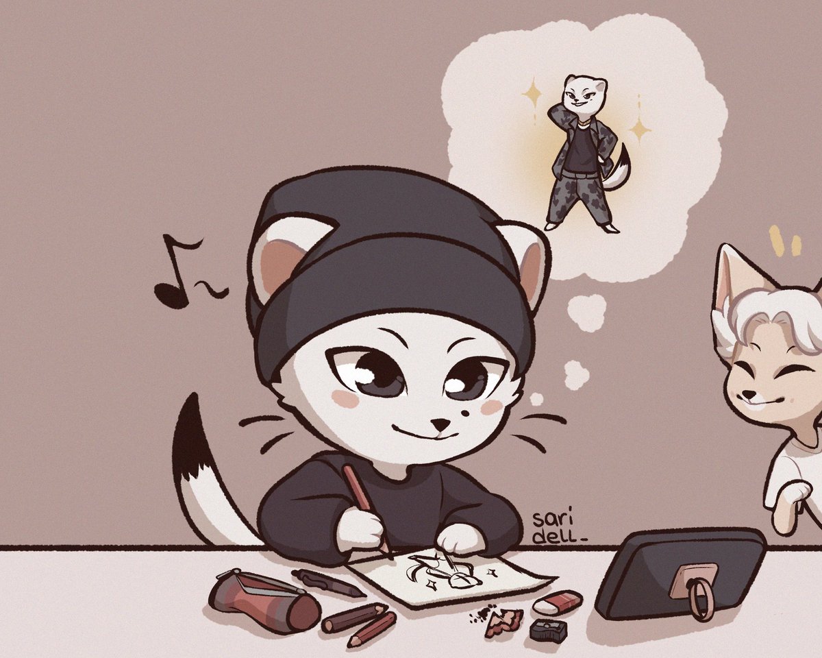 Skzoo рисунки для срисовки