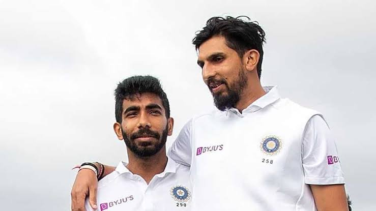 SURESHPNAGARE's tweet photo. Ishant and Bumrah are jobless in Narendra Modi stadium 😐 #modi_job_do #INDvsENG #testcricket #400Test #Rohit #3rdTest #Harbhajan #Yuvi #Kumble #Bumrah #Batsmen https://t.co/CDjPL7mgV5