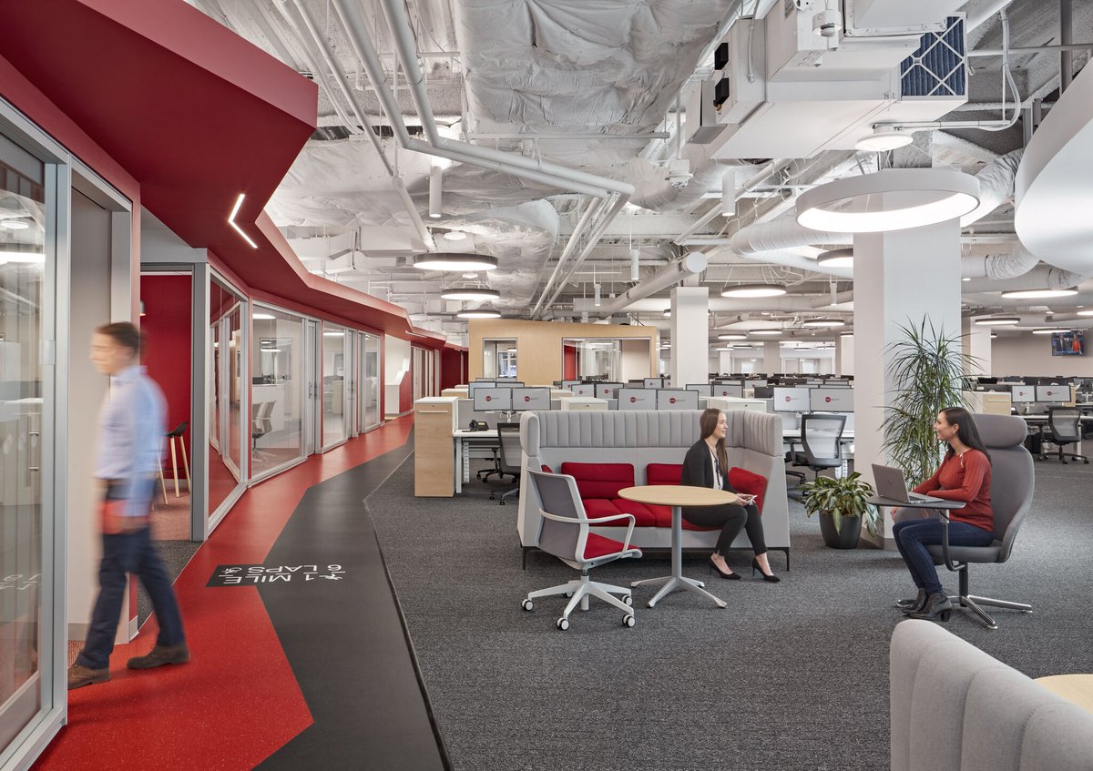 Check out Commonwealth Care Alliance's downtown Boston office! Our Boston team provided MEP/FP engineering for the project, which consisted of renovating approximately 80,000 SF of office space.

©Robert Benson