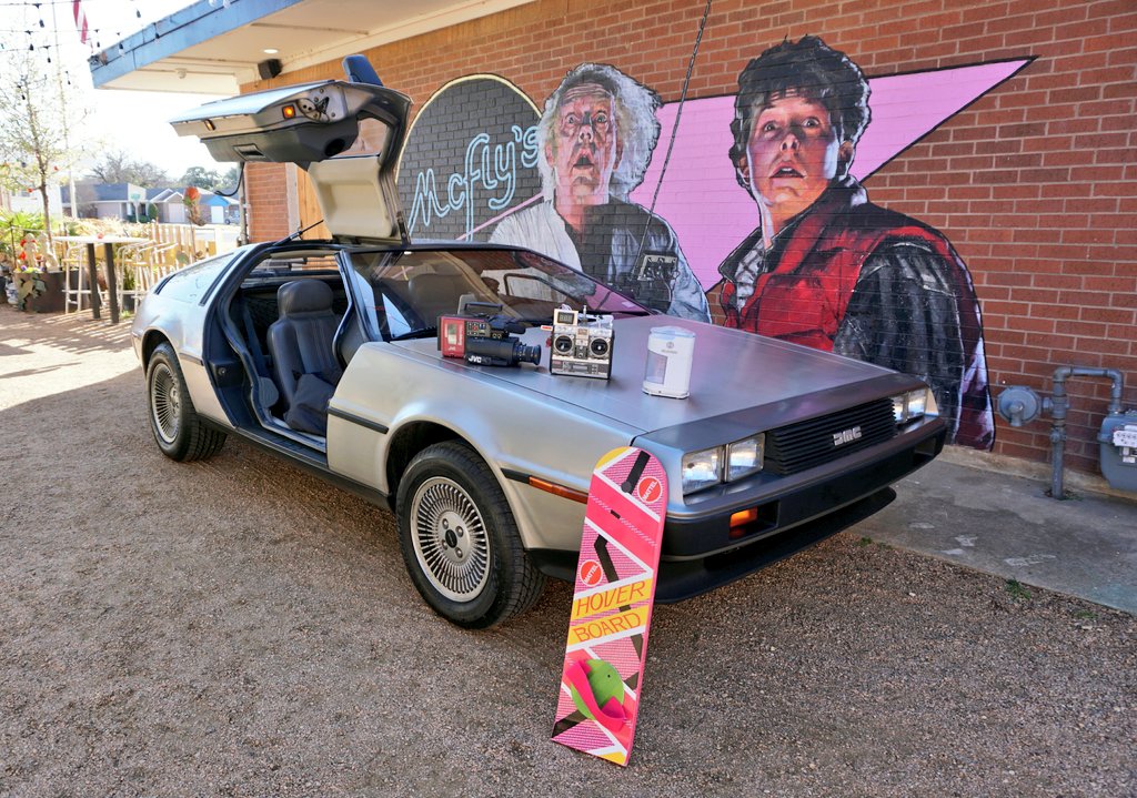 Huge shout out to our new supporters this week!
Clare from Holywood, UK and Cyril from France. Thank you!!
By ordering one of our hover boards funds goes to help maintain our 1981 #Delorean #cosplay 
Made in Texas.  Order your very own here: etsy.me/34cTk7K