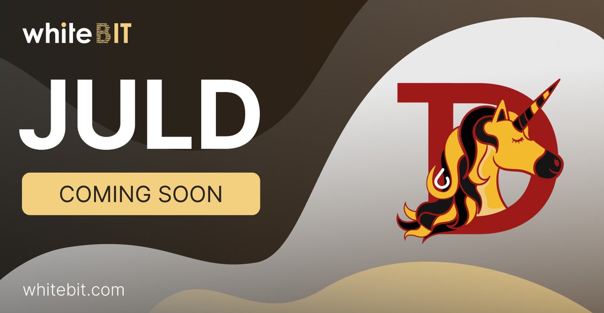 We’re pleased to announce that <a href="/JulSwap/">JulSwap DAO</a> (JULD) will be joining our exchange soon. Stay tuned for more news!

#crypto #JULD #comingsoon #AltCoins