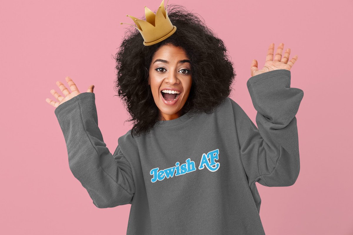 schmattees's tweet photo. I’m no princess, I’m a damn QUEEN! Happy Purim to all the brave Jewish queens &amp; warriors out there fighting the good fight! #schmattees #jewish #purim #queenesther #mizrahi https://t.co/3MF10JDJoX