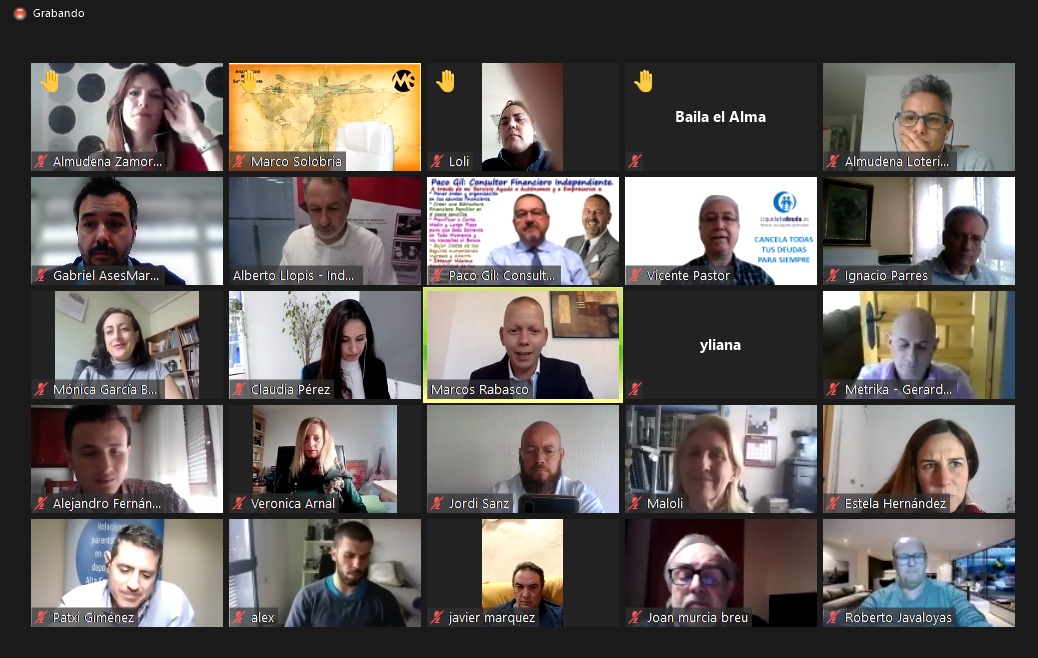 Más de 100 emprendedores, empresarios y/o autónomos del Mediterráneo conectados vía Zoom para ayudarnos a superar las adversidades te este excepcional momento.

Gracias a <a href="/AppNeting/">neting.app</a>  por contar con Ases Marketing.