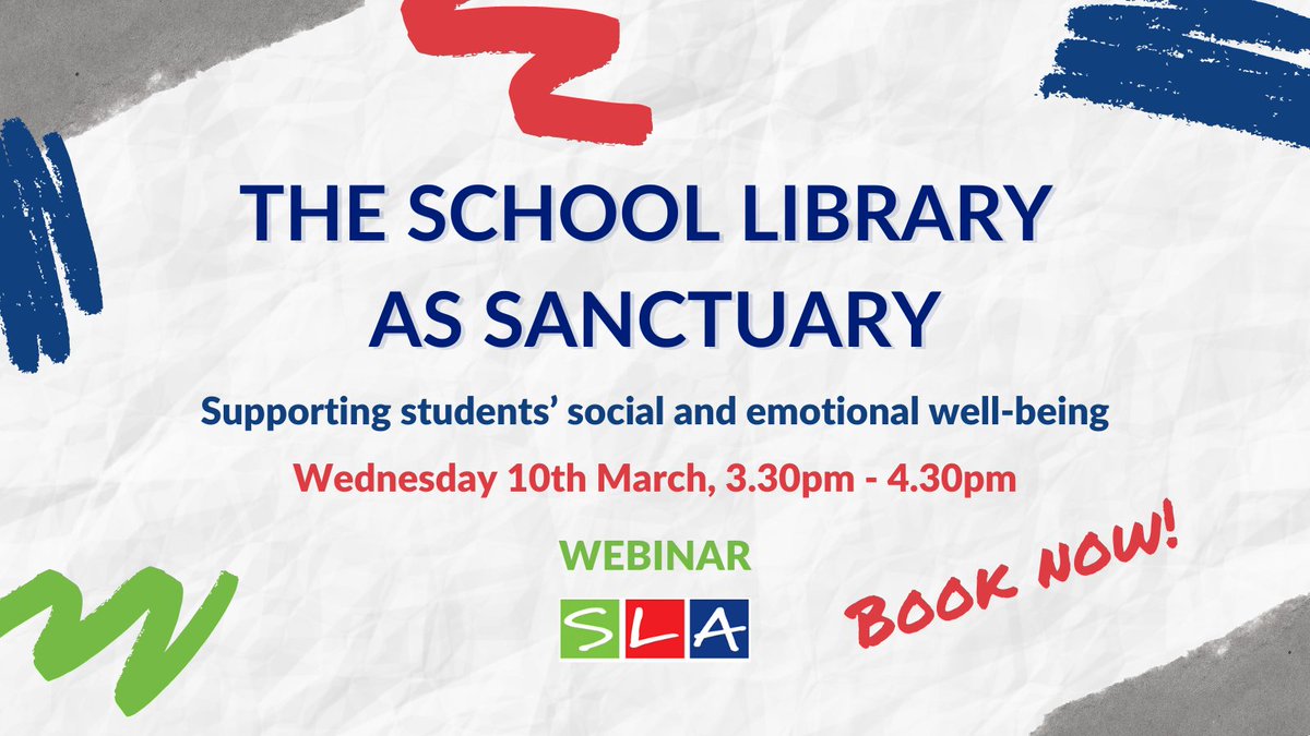 With #schools reopening, it's now especially important that pupils are looked after. Join us for our webinar that'll discuss the innovative ways that a school library can function as a sanctuary to support and enhance student #wellbeing. 🧠✨

Book here: buff.ly/3qYf3f4