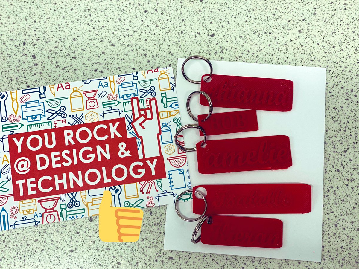 DT_Hallmead's tweet photo. Y7 #burningbrighter work from their passion project this week. The photo doesnโt do them justice! @HallMeadYr20_25 will post these home today. @tinkercad #CADCAM 3D printing https://t.co/Umi7gH84jA