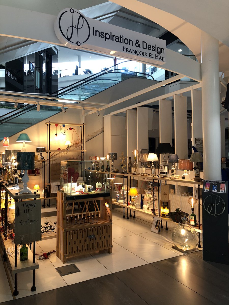 Francoiselhajj's tweet photo. Can’t wait to see you starting 1 March @LeMall_Lb dbayeh. Stay safe and keep distance #shopping #lightingdesign #lighting #upcycle #madeinlebanon https://t.co/AvuuP8Idar
