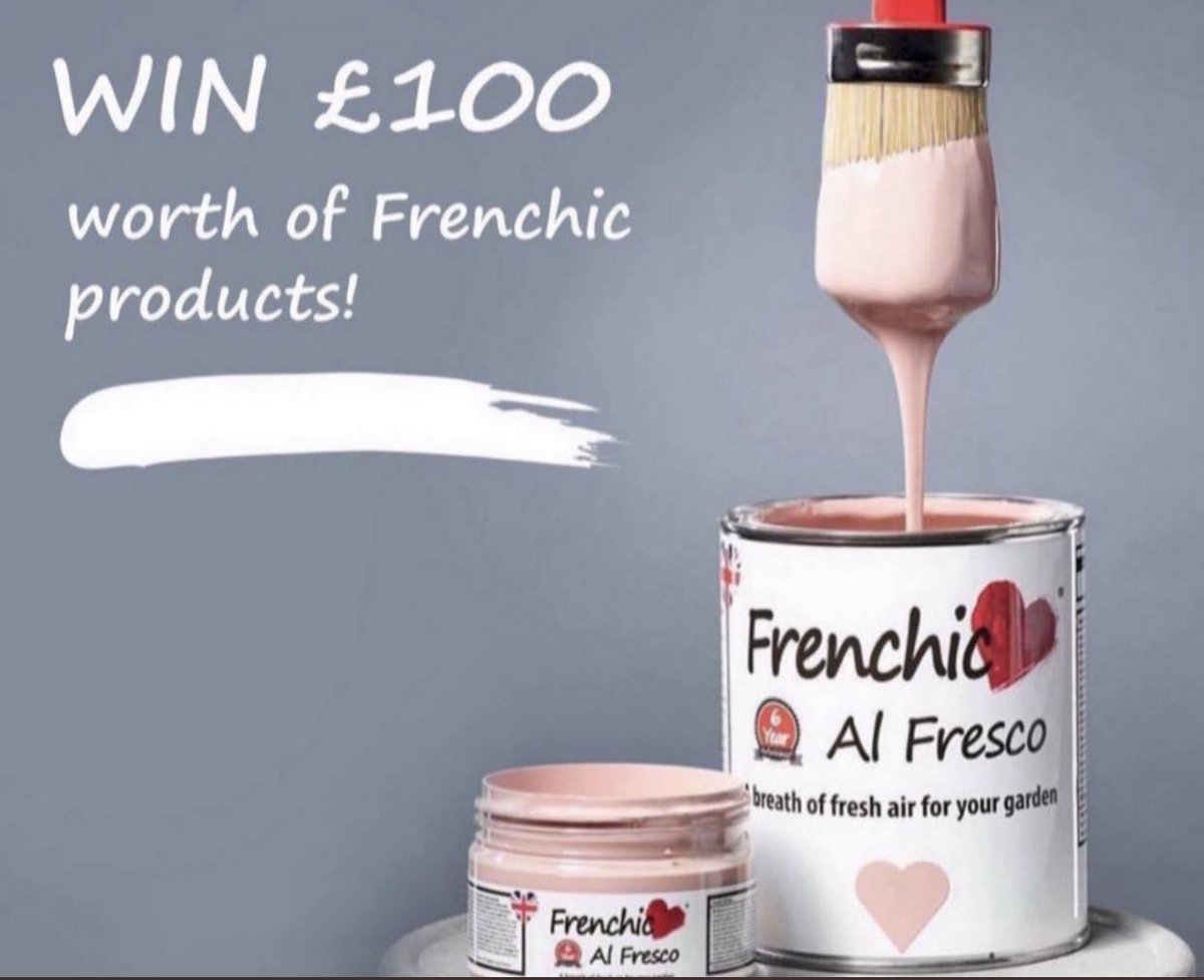 Let’s have a mid-week treat &amp; start a Twitter competition ❤️ 

To #WIN £100 worth of <a href="/FrenchicPaint/">Frenchic❤️Paint</a> product of your choice just RT this tweet &amp; follow us! 

GOOD LUCK!

#giveaway #competition