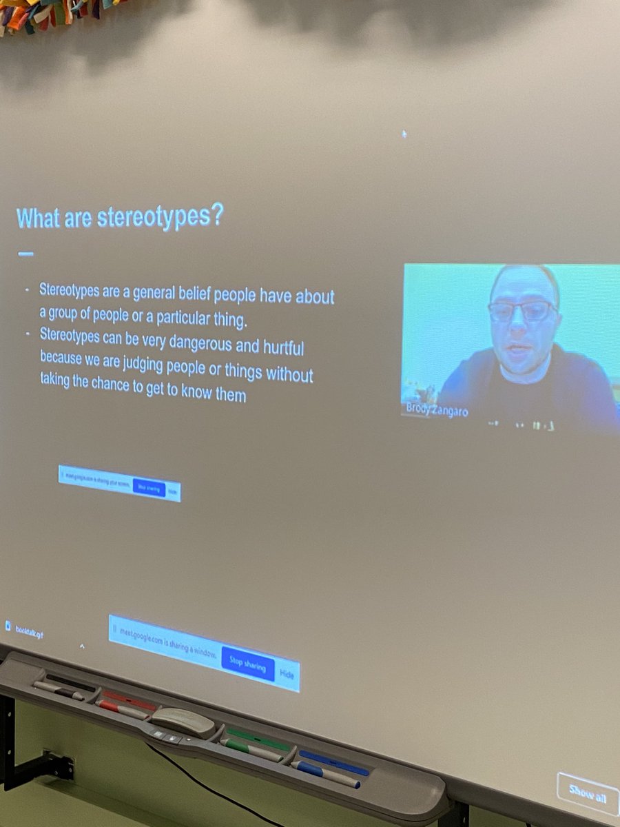 MrsGalecki_AMS's tweet photo. Thanks @MrZangaro for your great presentation about breaking stereotypes in sports at our #noplaceforhate event  @Avonworthschool. How can we all work together to break barriers  that divide us? How can we be the “greatest team of all time?”  @ADL https://t.co/lY0MG1rdJh