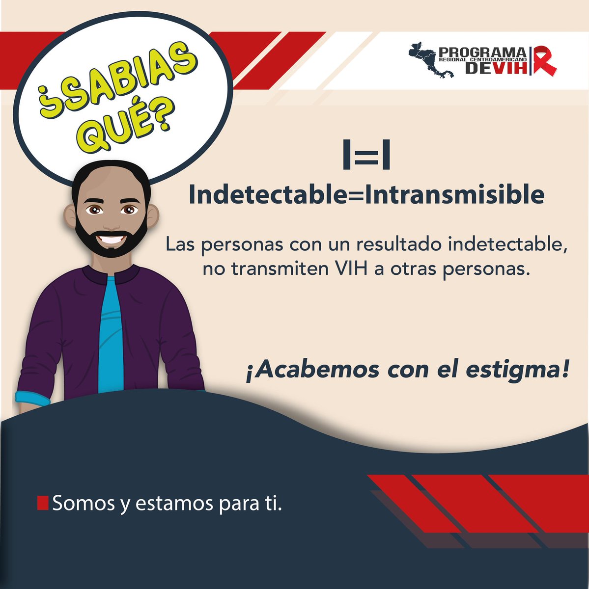 PRCVIH's tweet photo. Al Llegar a tener un estatus de VIH indetectable, no puedes transmitir el virus. Somos y estamos para ti. #VIH #VICITS #CLAM #ClínicasVICITS #TeRetoAAnimarte #HazteLaPruebaDeVIH #PruebasVIH #IndetectableIntransmisible #CentroAmerica #Guatemala #CES #UVG #SabíasQue #NacionalesGt https://t.co/SPSOXuEMwJ