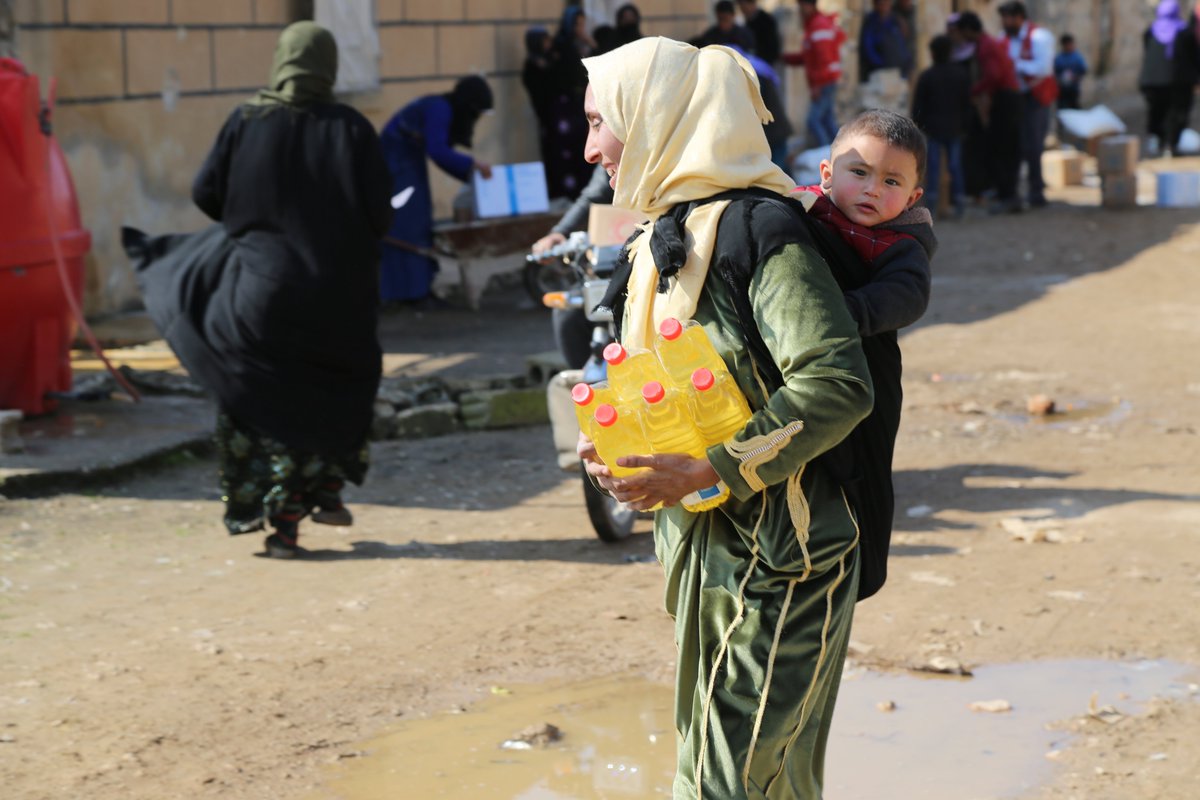 NorwayUN's tweet photo. 1⃣2⃣,4⃣ mill people in #Syria urgently need more food!

In #UNSC mtg today, Ireland&amp;Norway raised concern that childhood malnutrition is rapidly increasing. 

Norway tops up its support to @WFP_Syria w/ USD 6 mill. USD 94 mill already provided in core support to WFP 2021. 📸: WFP https://t.co/vy2ImSrX4T