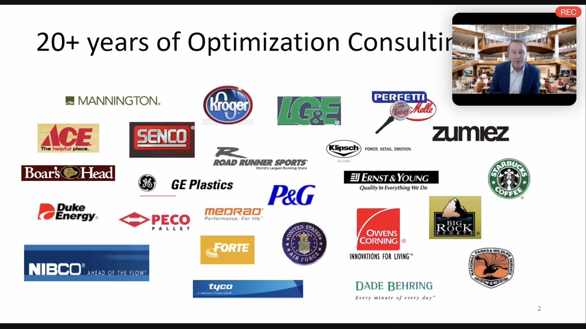 TheORSociety's tweet image. Our next featured panellist is Jeffrey Camm of Wake Forest University. He is discussing building systems for product categorisation and the problems he faced whilst doing this. “Sometimes you have to have very fast solutions!” 
#ThisIsOR #BealeLecture