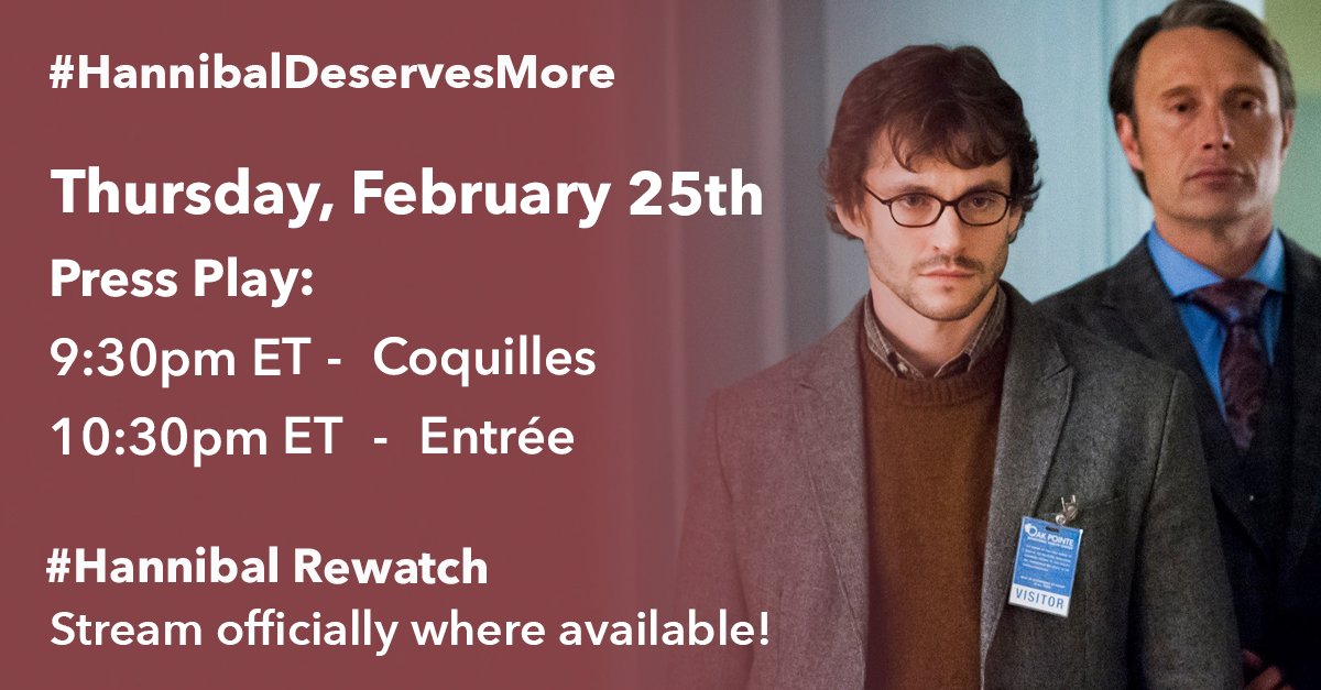 Moondancer1626's tweet photo. WILL YOU BE JOINING US TONIGHT?!!! #HANNIBAL #FANNIBALS #HannibalDeservesMore https://t.co/umjaftOAsh
