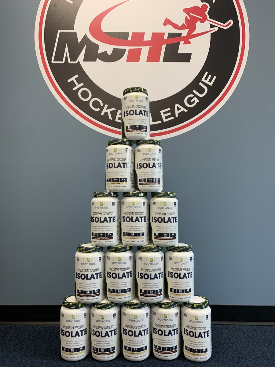 mjhlhockey's tweet photo. We’ve teamed up with our partners at Bodylogix to give away this Native Whey Isolate package! Safe - Clean - Performance Driven Supplements https://t.co/jCFjdjM4yX

Follow @bodylogix &amp; @mjhlhockey - retweet this post and enter to win if you want these gains. Ends tomorrow at 7PM. https://t.co/9jn9Wv1EEN