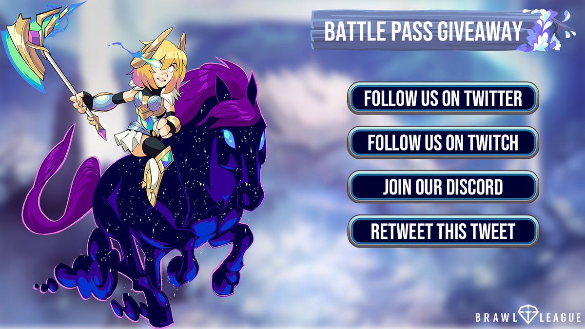 BrawlLeague's tweet image. We're joining the crowd, enter into a battle pass giveaway below!

gleam.io/dXUOz/season-2…