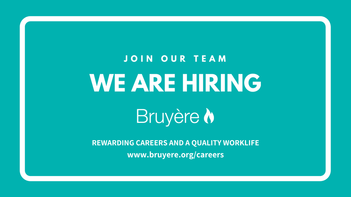 Are you looking for your next job as an allied health professional? We might have the opportunity for you!

We are hiring:
❤️Physiotherapists
❤️Occupational Therapists
❤️Social Workers
❤️Speech Language Pathologists

Visit our "Other careers" to apply now: bruyere.org/en/hr
